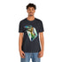 Stained Glass Velociraptor - Short Sleeve Tee